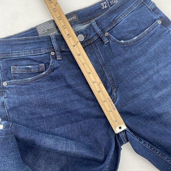 Blank NYC Stanton Straight Fit Medium Wash Blue Mens Size 32x32 Denim Jeans - Picture 9 of 12